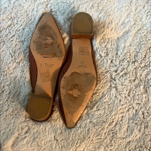 Thin mule block heels sz 7 - Picture 3 of 3